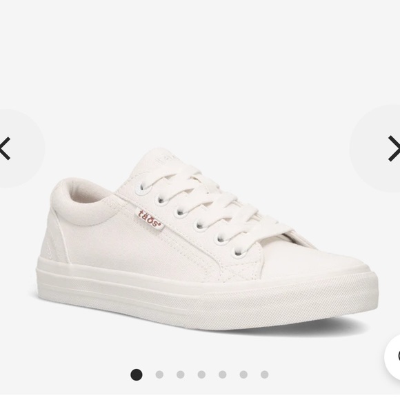 Taos Footwear Cream Sneakers - Picture 1 of 3